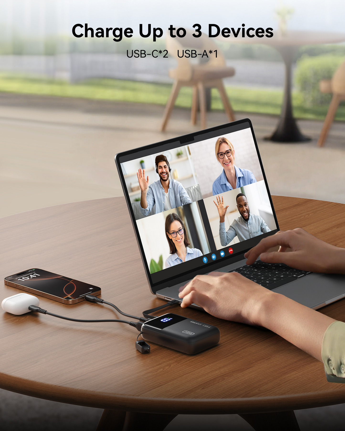 INIU Cougar P63-E1 Banco de Energía Más Pequeño 100W 25,000mAh