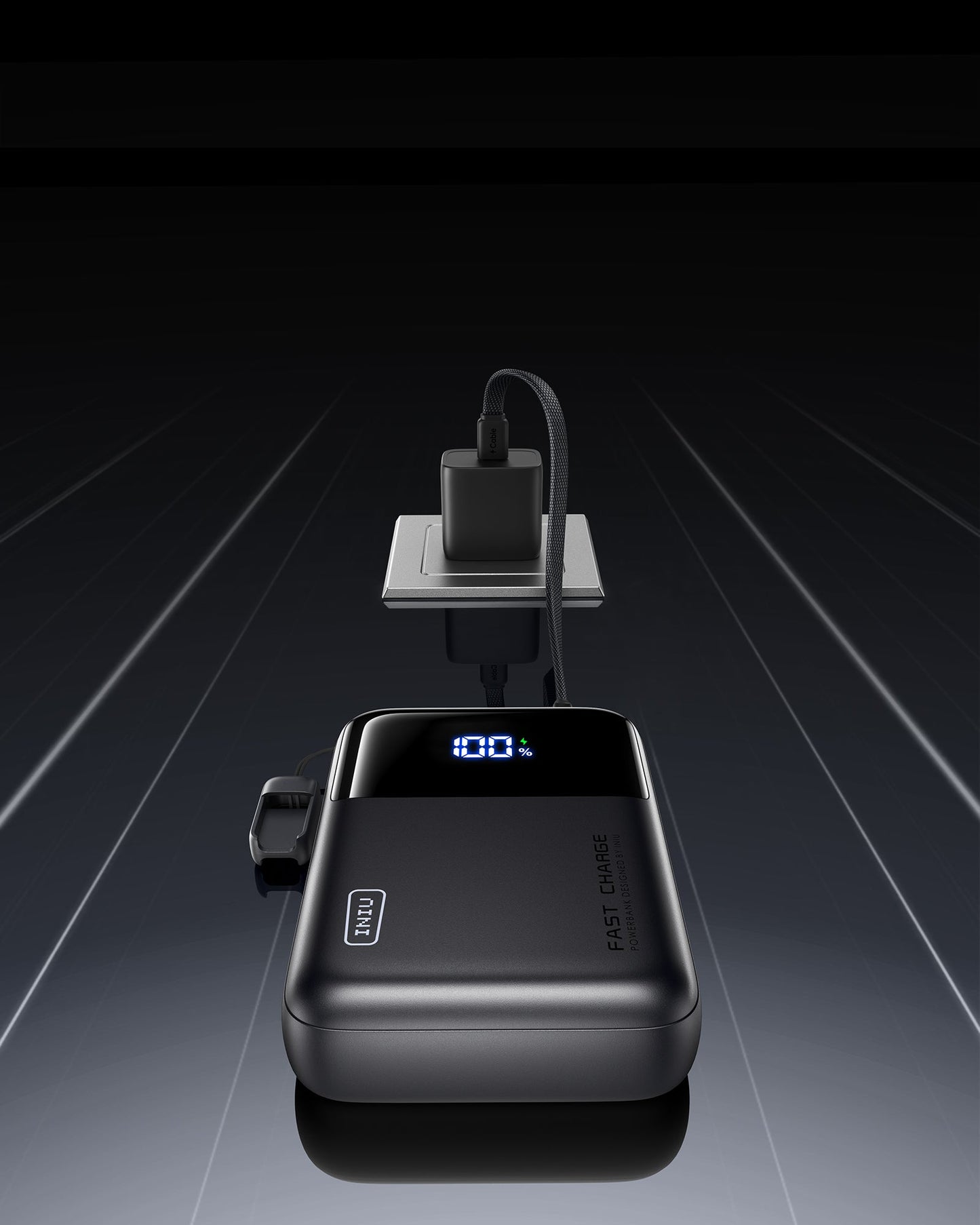 INIU Cougar P63-E1 Banco de Energía Más Pequeño 100W 25,000mAh